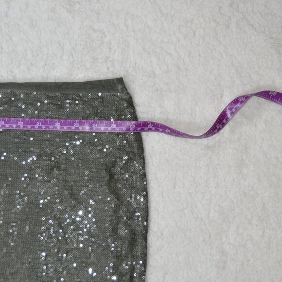 Made in Italy gray sequin front camisole size S - Picture 6 of 7